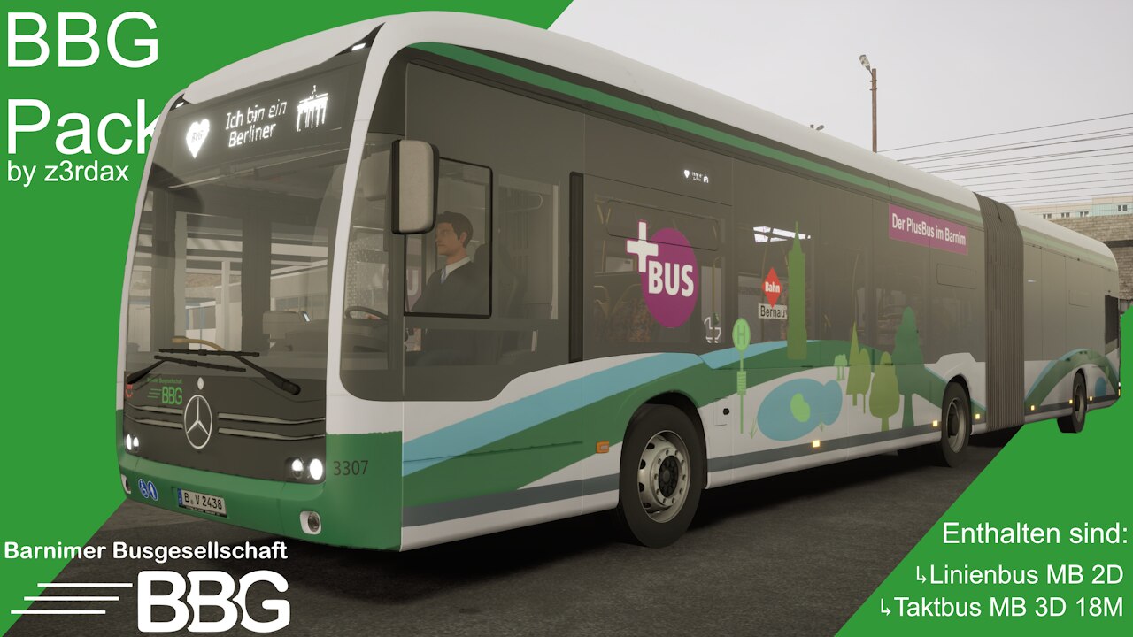 BBG Mercedes Pack V2 The Bus Mod